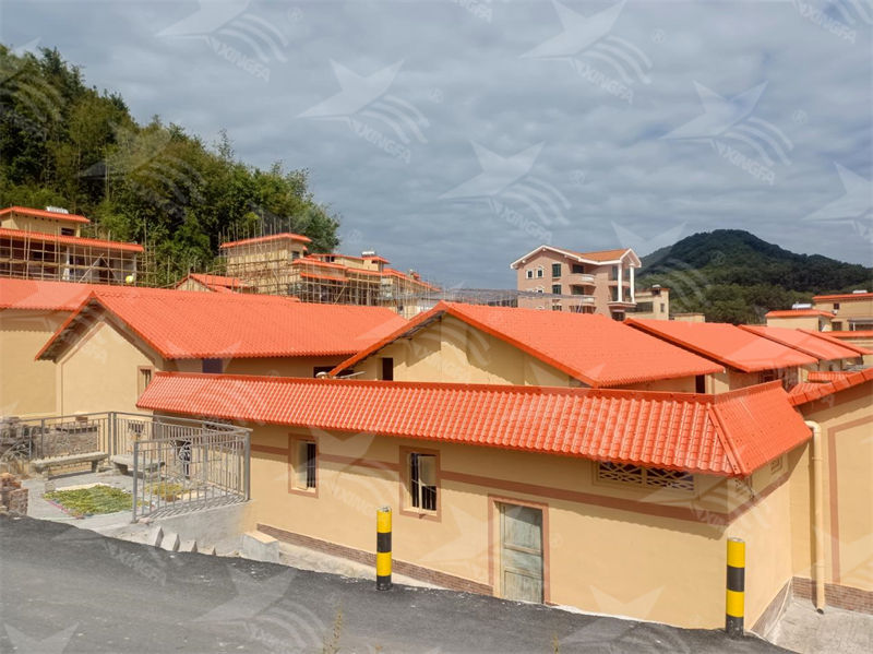 建房搭建屋面選擇合成樹(shù)脂隔熱瓦，你了解多少？